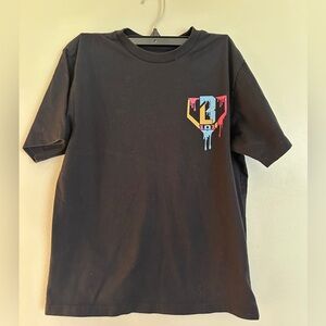 Kids Black Graphic Tee